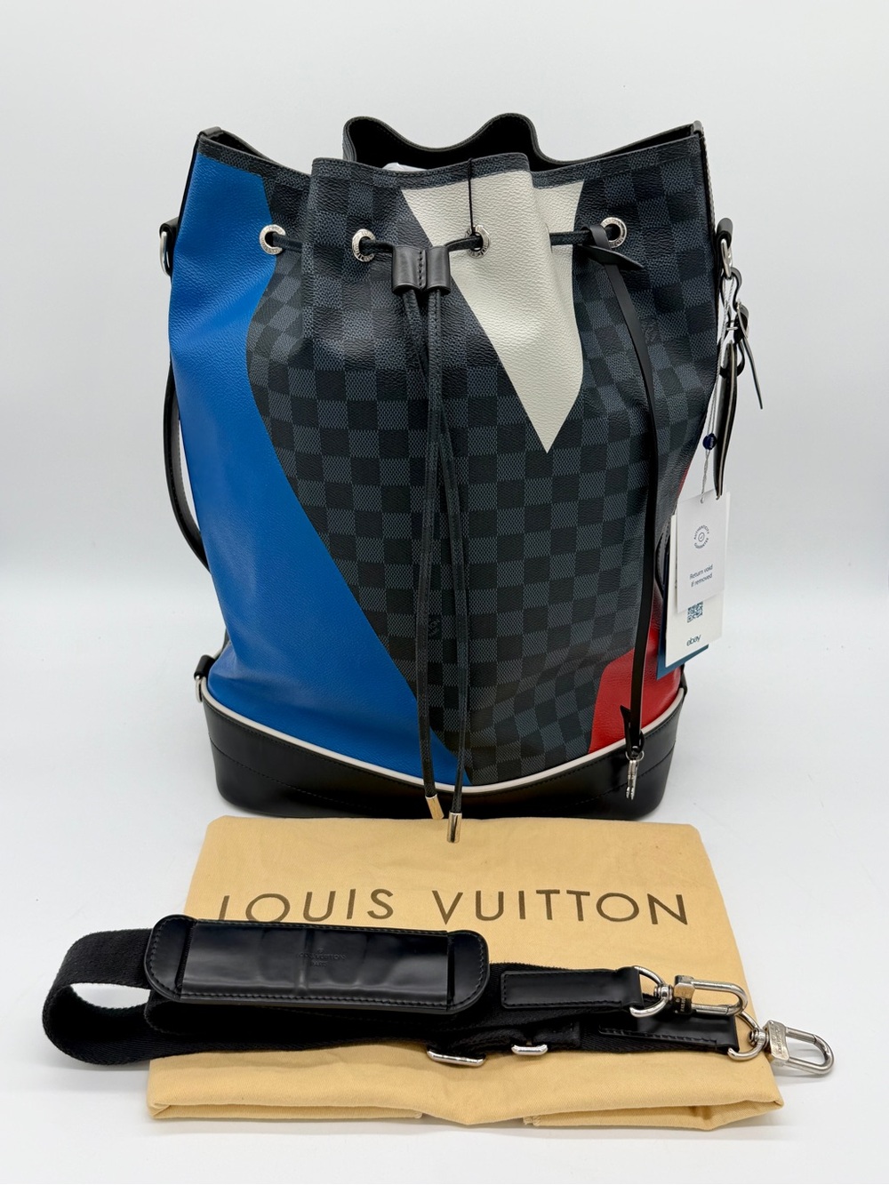 Louis Vuitton America’s Cup 2017 Sac Marin Damier Cobalt V Gaston Rare ⛵